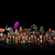 Illustration for article titled NES All-Star Pixel Art